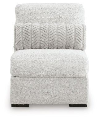 Cuddle Plush 3-Piece Sectional, Chair and Ottoman