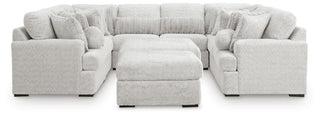 Cuddle Plush 10-Piece Sectional Velvet Chenille