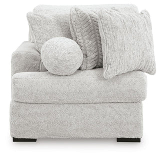 Cuddle Plush 3-Piece Sectional, Chair and Ottoman