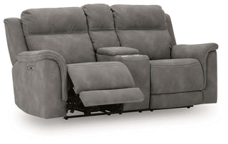 Next-Gen Durapella PWR REC Loveseat/CON/ADJ HDRST Microfiber