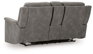 Next-Gen Durapella PWR REC Loveseat/CON/ADJ HDRST Microfiber