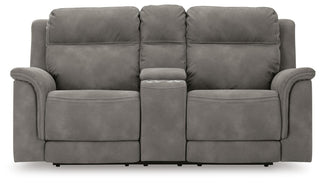 Next-Gen Durapella PWR REC Loveseat/CON/ADJ HDRST Microfiber