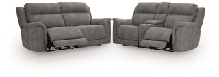 Next-Gen Durapella Power Reclining Sofa and Loveseat