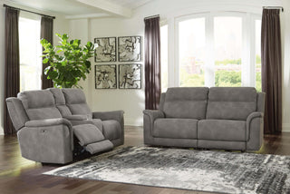 Next-Gen Durapella Power Reclining Sofa and Loveseat