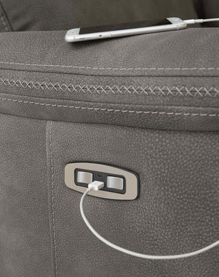 Next-Gen Durapella PWR Recliner/ADJ Headrest Microfiber