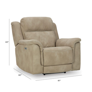 Next-Gen Durapella PWR Recliner/ADJ Headrest Microfiber