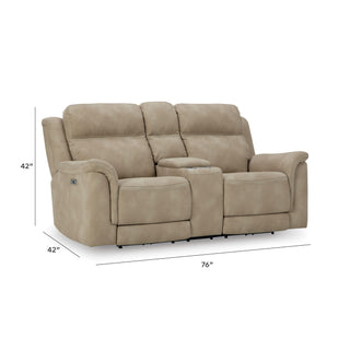 Next-Gen Durapella PWR REC Loveseat/CON/ADJ HDRST Microfiber