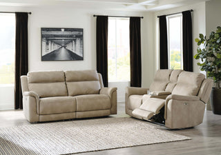 Next-Gen Durapella Power Reclining Sofa and Loveseat