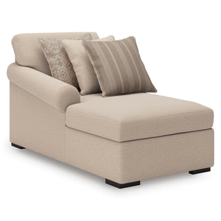 LadyMae 5-Piece Sectional with Chaise Next-Gen Nuvella™ Performance Fabric