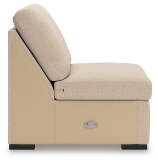 LadyMae Armless Chair Next-Gen Nuvella™ Performance Fabric