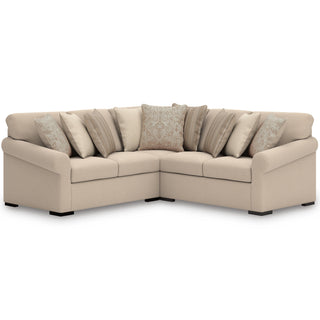 LadyMae 3-Piece Sectional Next-Gen Nuvella™ Performance Fabric