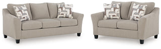 Willarae Queen Sofa Sleeper and Loveseat