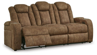 Wolfridge PWR REC Sofa with ADJ Headrest Faux Leather
