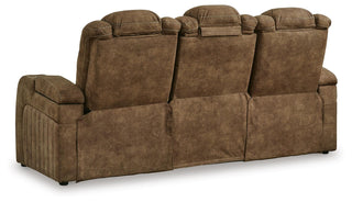 Wolfridge PWR REC Sofa with ADJ Headrest Faux Leather