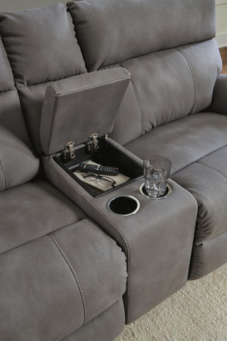 Next-Gen Durapella 6-Piece Power Reclining Sectional Microfiber