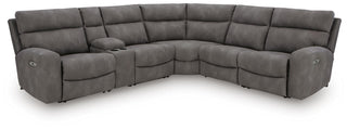 Next-Gen Durapella 6-Piece Power Reclining Sectional Microfiber