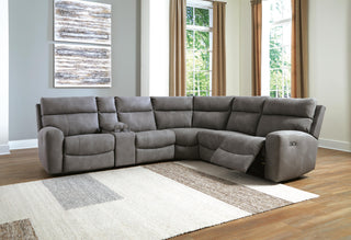 Next-Gen Durapella 6-Piece Power Reclining Sectional Microfiber
