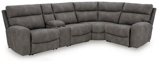 Next-Gen Durapella 5-Piece Power Reclining Sectional Microfiber