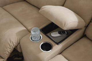 Next-Gen Durapella 5-Piece Power Reclining Sectional Microfiber