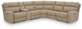 Next-Gen Durapella 6-Piece Power Reclining Sectional Microfiber