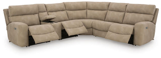 Next-Gen Durapella 6-Piece Power Reclining Sectional Microfiber