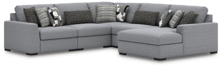 Bealton 5-Piece Sectional with Chaise Next-Gen Nuvella™ Performance Fabric