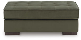 Caspian-Town Oversized Accent Ottoman Velvet