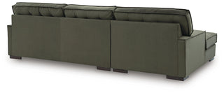 Caspian-Town 2-Piece Sectional with Chaise Velvet