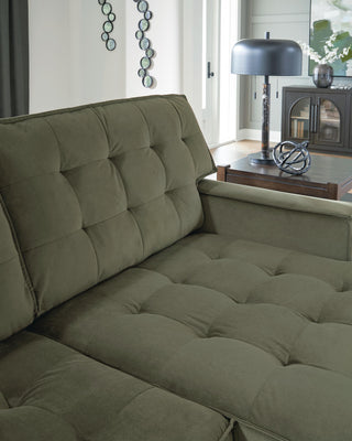 Caspian-Town 2-Piece Sectional with Chaise Velvet