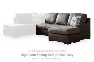 Castille Way RAF Sofa Chaise Faux Leather