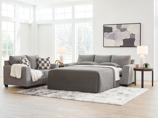 Loreo Queen Sofa Sleeper Chenille - Flint