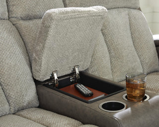 Branthorpe PWR REC Loveseat/CON/ADJ HDRST Chenille