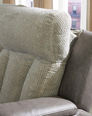 Branthorpe PWR REC Sofa with ADJ Headrest Chenille