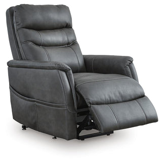 Strawbill Power Lift Recliner Faux Leather