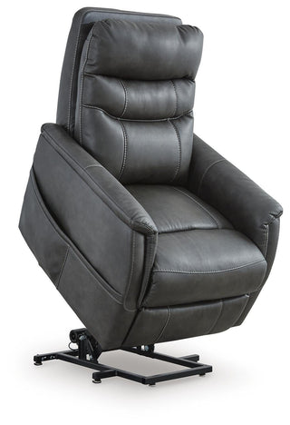 Strawbill Power Lift Recliner Faux Leather