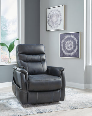 Strawbill Power Lift Recliner Faux Leather
