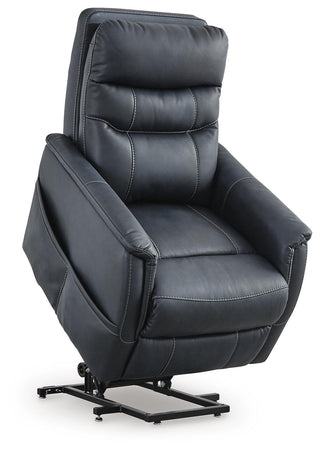 Strawbill Power Lift Recliner Faux Leather
