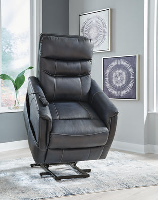 Strawbill Power Lift Recliner Faux Leather
