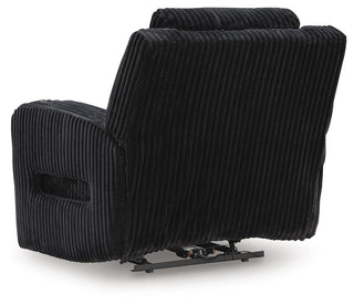 Belvarrow PWR Recliner/ADJ Headrest Velvet Chenille