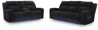 Belvarrow Power Reclining Sofa and Loveseat
