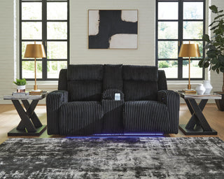 Belvarrow Power Reclining Sofa and Loveseat