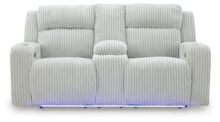 Carvara Power Reclining Sofa and Loveseat