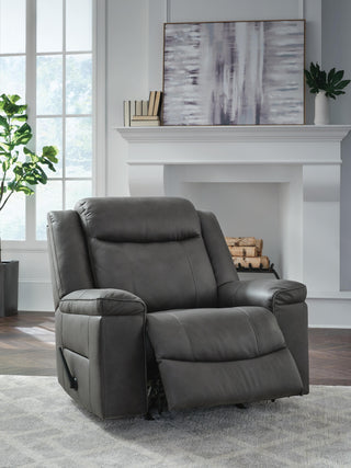 Status Check Rocker Recliner Faux Leather