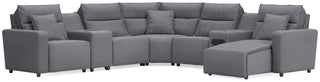 Modmax II 7-Piece Power Reclining Sectional with Chaise and Audio System