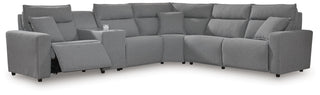Modmax II 6-Piece Power Reclining Sectional with Console Next-Gen Nuvella™