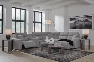 Modmax II 6-Piece Power Reclining Sectional with Chaise and Console Next-Gen Nuvella™
