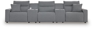 Modmax II 5-Piece Power Reclining Sectional with Consoles Next-Gen Nuvella™