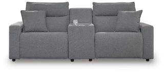 Modmax II 3-Piece Power Reclining Sectional with Console Next-Gen Nuvella™