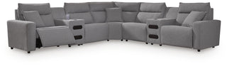 Modmax II 7-Piece Power Reclining Sectional with Audio Consoles Next-Gen Nuvella™