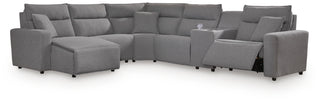 Modmax II 6-Piece Power Reclining Sectional with Chaise and Console Next-Gen Nuvella™